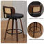 Ensemble de tabourets de bar Mid-Century de 3, 26 "de hauteur comptoir pour îlot de cuisine-2096100884-2096100889