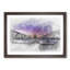 St. Pauls Cathedral in London in Abstract - Framed Print-55729888-55729889