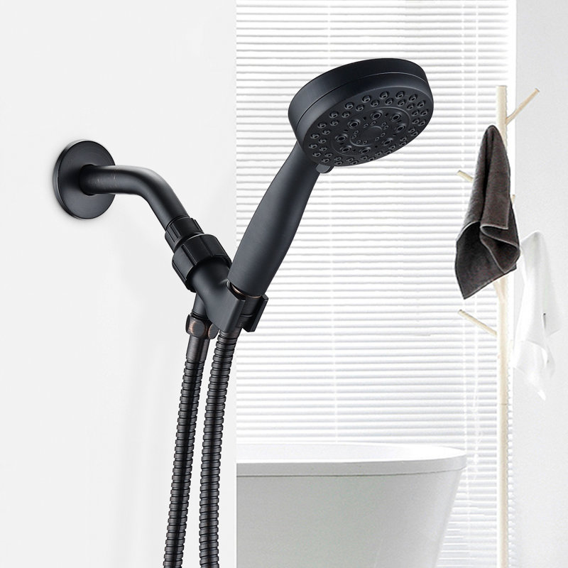Handheld Shower Head 2.0 GPM GPM, Black