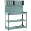 Pradyoth 65" H Fir Wood Potting Bench with 4 Storage Shelves & Side Hook-111084542