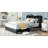Ergonomic Headboard Full Platform Bed Frame With Storage & Outlets, Quiet, Metal, Black, No Box Spring, Bedroom Brilliance Headboard, Storage, And Noise-, , Size, Black-772387265-772387278