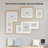Picture Frame - Set of 4 with Mat-50350744