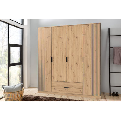 Nameer 4 Door Wardrobe