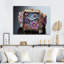 Popart fantaisiste, montres de jardin sur toile-1363698662-1363698663