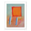 Figures in a Souk B Framed Print-48617656-48617659
