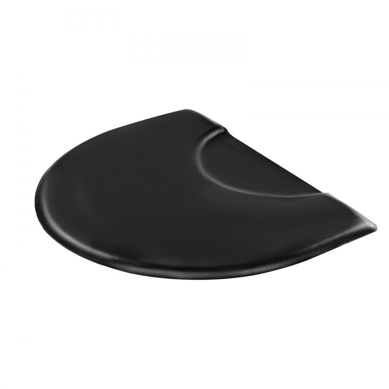 Salon Mat for Hair Stylist Semicircle Salon Chair Mat , 2.5cm H x 121.9cm W x 93cm D