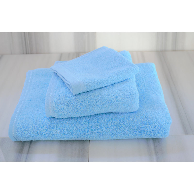Diamond Bright - Cotton Towel Set, Mediterranean Blue