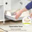 Cat Litter Box Enclosure For Bathroom, Hidden Litter Pet Washroom With Divider, Indoor Cat House For Large Cats, White