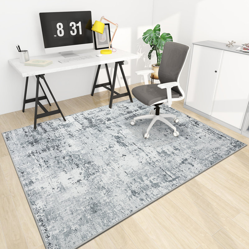 Protecteur de plancher de tapis de chaise et rehausseur de style pour les espaces de bureau à domicile ou de salle à manger
