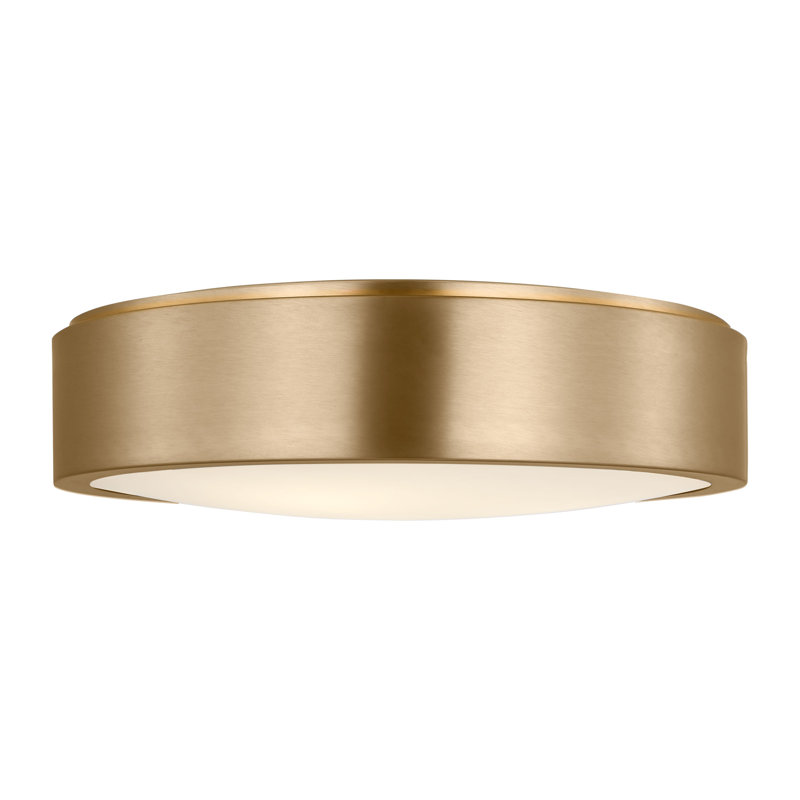 Grand plafonnier Albee de Génération Lighting , Laiton satiné