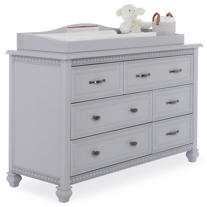 Changing Table Topper, Silver 