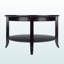 Table basse circulaire à quatre pieds Sienna