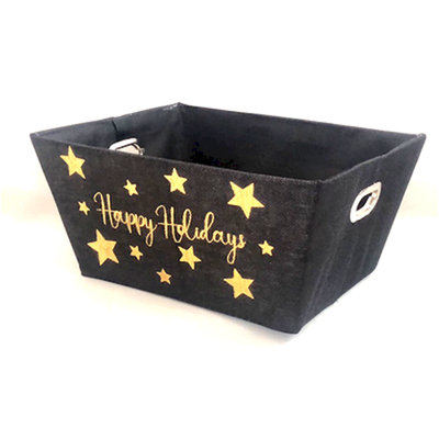 The Holiday Aisle® Fabric Basket