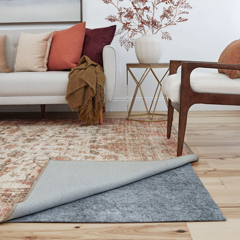 Sous-tapis antidérapant à double surface Zarie Gatto, Rectangle 3 pi x 5 pi