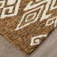 Tapis brun à motif de médaillon transitionnel Wallace-1095403436