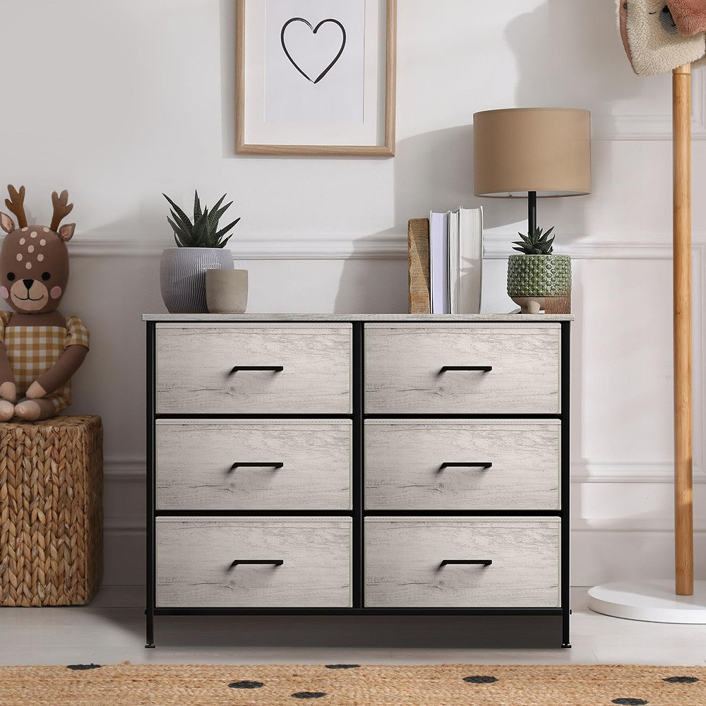 Sorbus Dressers For Bedroom With 6 Drawers, Chest Of Drawers For