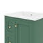 Armoire de salle de bain 24 po avec tiroirs, cloisons amovibles et tablette réglable-44847640