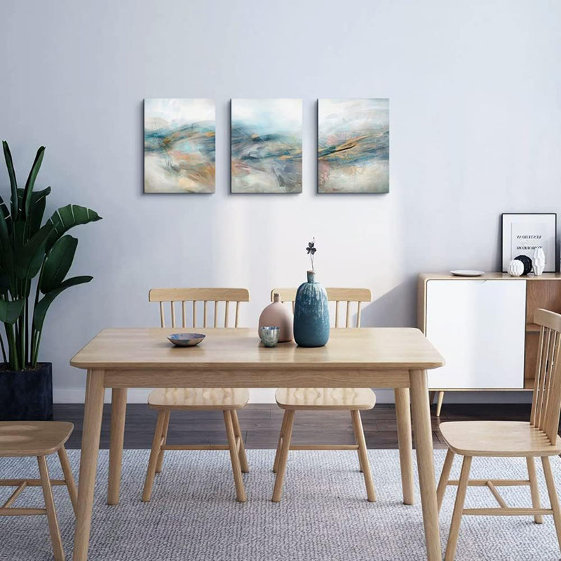 3 Piece Wrapped Canvas Wall Art