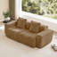 Canapé en velours Harrison LSF & RSF - brun-282378494