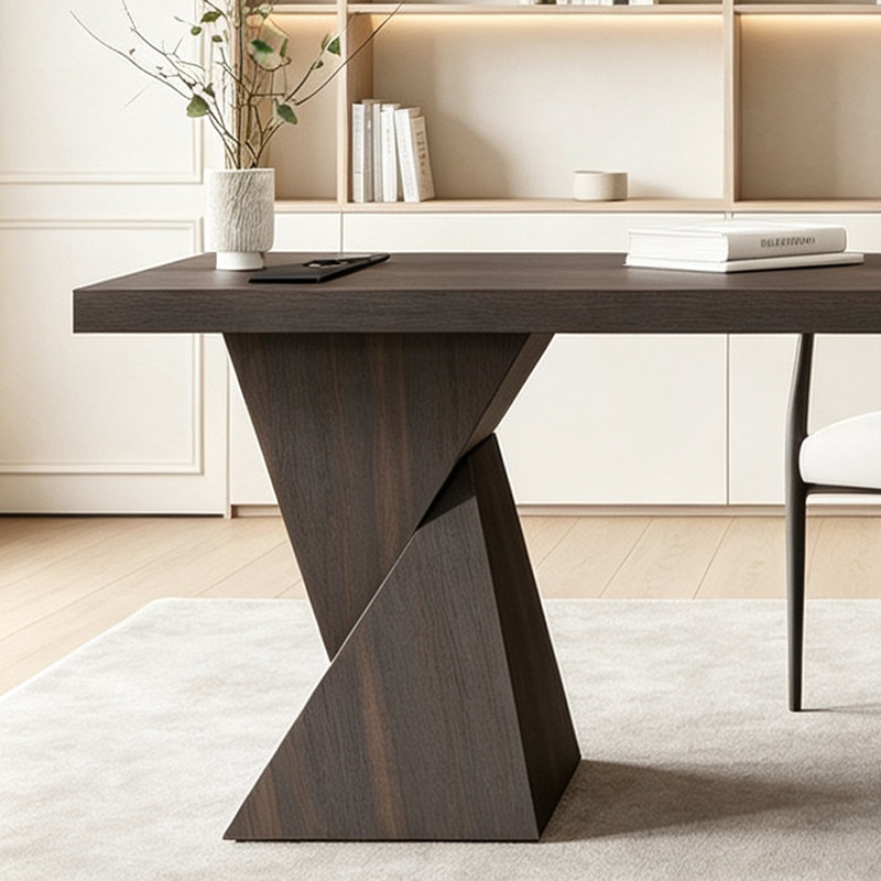 Bureau italien moderne, H 29,53 po x l 94,49 po x P 35,43 po