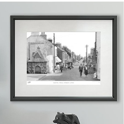 Nefyn, Well Street C1955 by Francis Frith - Single Picture Frame Print