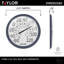 Thermomètre mural Big & Bold Taylor, 13,25 po, bleu marine