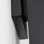 Sean Lavin Pressa 2-light outdoor square extra large wall sconce light in black finish-2103550909