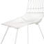 Chaise d'appoint en métal Samir