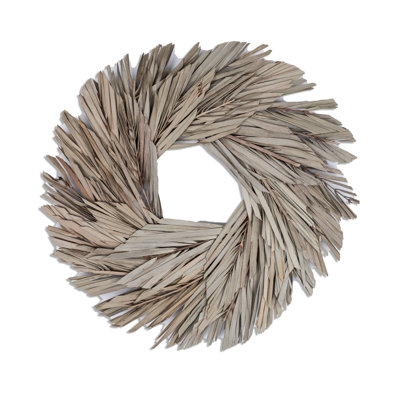 Natural Botanicals 17" Khejur Leaf Wreath