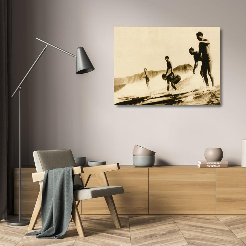 Tom & Crew, Diamond Head, 18" H x 24" W