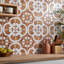 Capri Angela Harris 7,87 po X 7,87 po Carreau de plancher et de mur en porcelaine matte (10,76 pieds carrés / caisse)