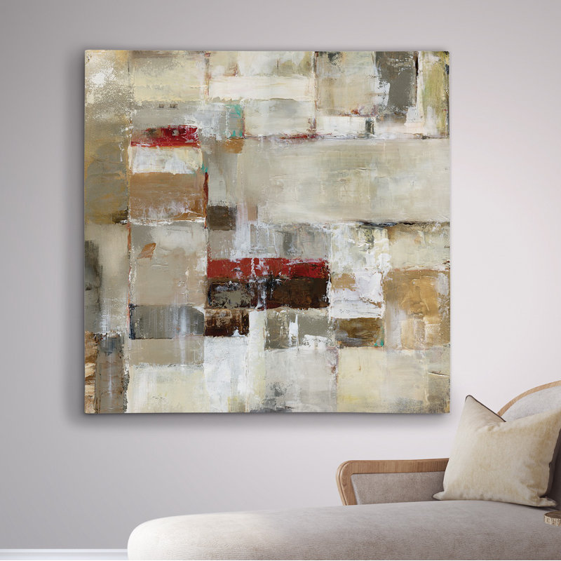 «Sunshine Nuance», reproduction de peinture à l'huile, Toile tendue, H 16 po x l 16 po x P 1,5 po