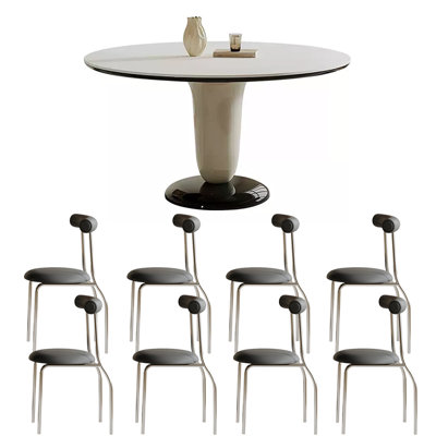 Modern fashion home round dining table sets