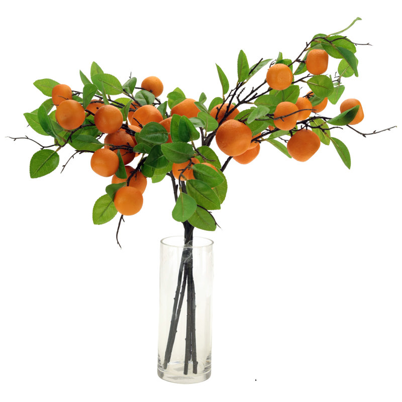 Orange Spray, Box Of 6 - 30 Inches, Orange/Green