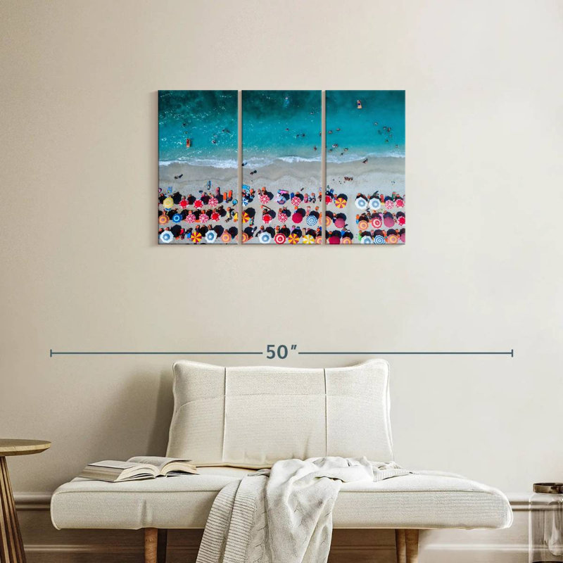 Parasols de plage Gillard Tirana, H 20 po x l 33 po