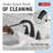 Arvo Pull-Down Widespread Bathroom Faucet, Pull Out Sprayer Bathroom Sink Faucet-103531872