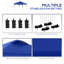 Ahtziri 3m x 3m Steel Pop-Up Gazebo-608063529