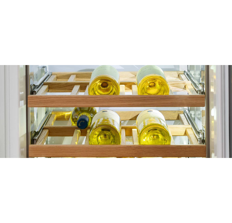 24" Built-in Wine Cellar Column Stainless Steel, Right Handed