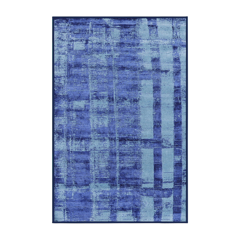 Tapis bleu Hamtramck, Tapis de couloir 2 pi x 5 pi