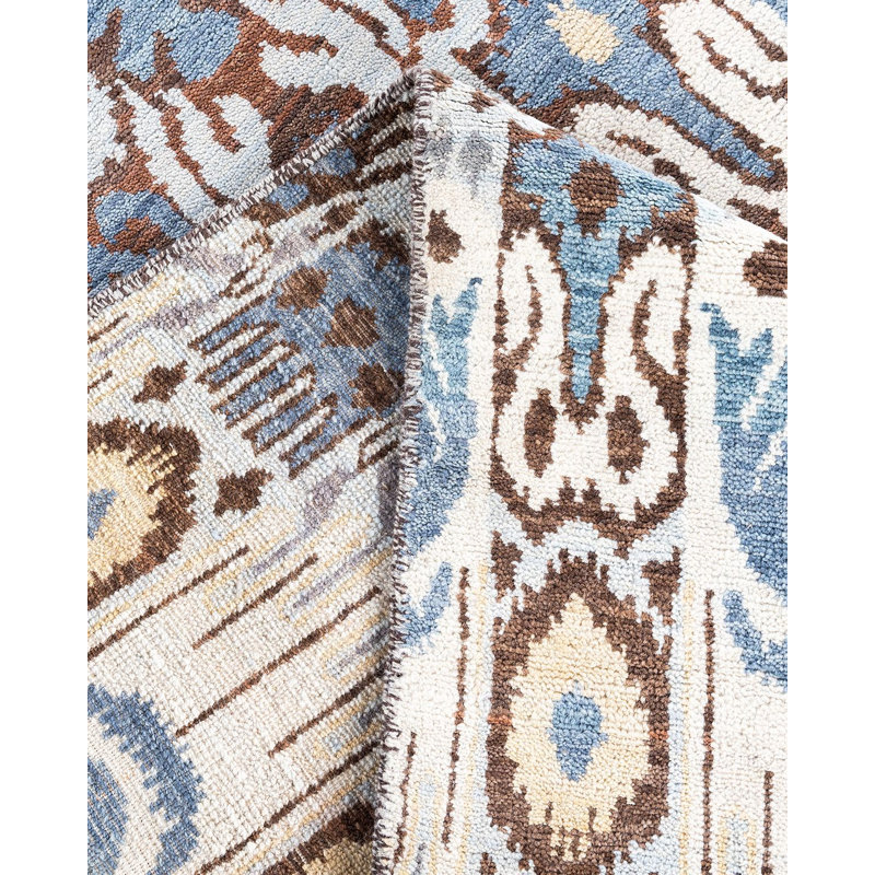 Overdyed One-of-a-Kind 7' 10" X 10' 0" Hand Knotted Area Rug