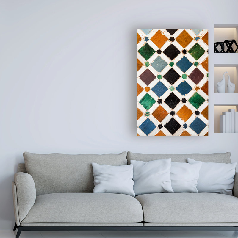 Reproduction d’art graphique sur toile tendue fabriquée en Espagne par Philippe Hugonnard, H 19 po x l 12 po x P 2 po