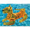 Swimline Giant 73" Long Wild Tiger Inflatable Ride On Swimming Pool Toy Float