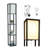 62.52'' Black Traditional Floor Lamp-2001525930