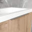 Meuble-lavabo mural avec lavabo et armoire latérale-113662217