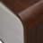 Houston 2-Drawer 34" Wide Nightstand - Walnut