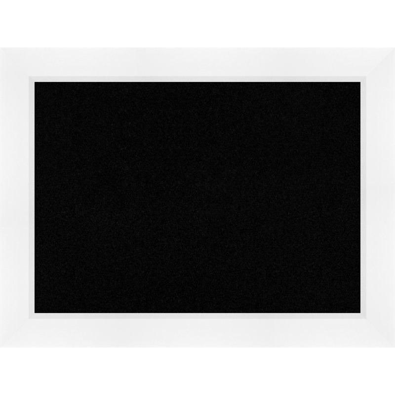 Tableau blanc incliné, tableau d'affichage en liège noir, tableau d'organisation, tableau d'affichage, H 25 po x l 33 po