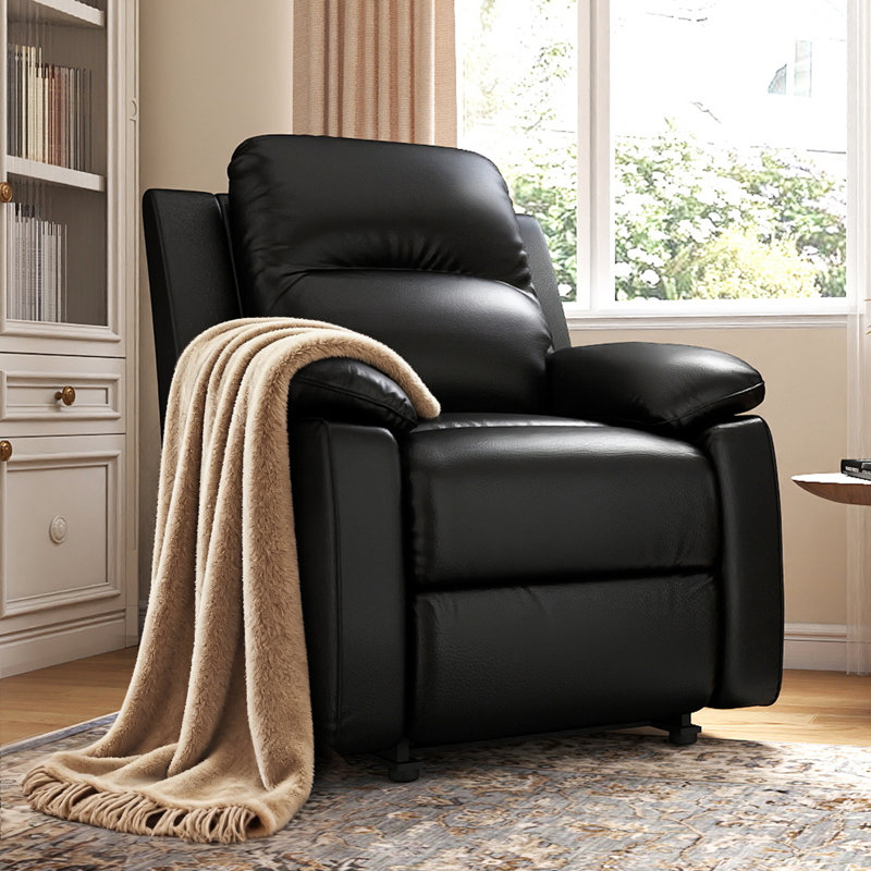 Fauteuil inclinable manuel l 31,9 po, Noir