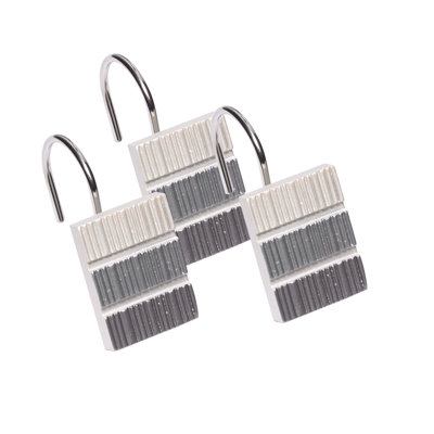 Crochets de rideau de douche Kitterman