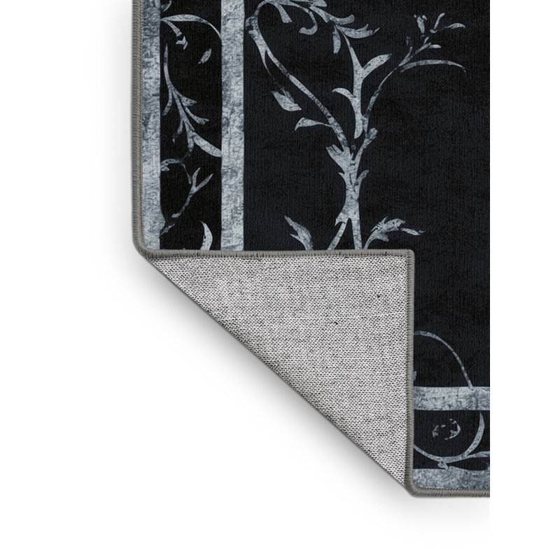 Nocturne Blossom Rug, Round 8'
