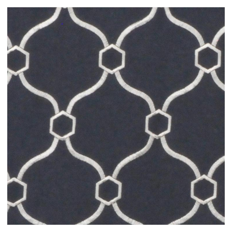 Tissu Wisant Well Eisenhower, Indigo
